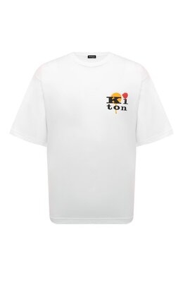 Kiton: Хлопковая футболка 