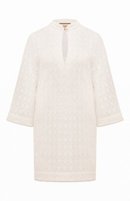 Gucci: Хлопковая блуза 