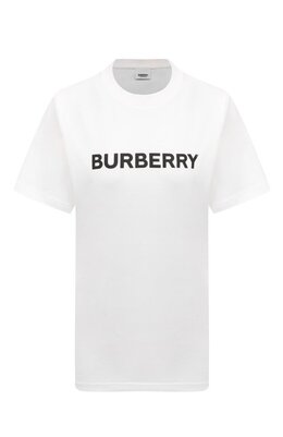 Burberry: Хлопковая футболка 
