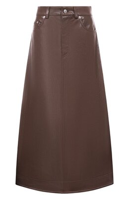 Nanushka: Юбка из экокожи 