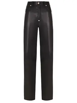 PHILIPP PLEIN: Кожаные брюки 