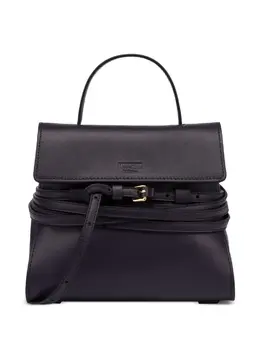 Moschino: Фиолетовая сумка-шоппер 