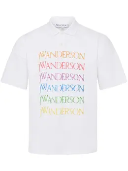 JW Anderson: Поло с принтом 