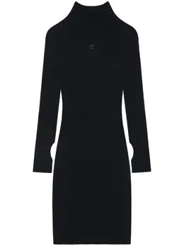 Courrèges: Трикотажное платье 