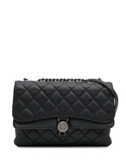 CHANEL Pre-Owned: Чёрная сумка 
