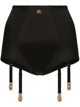 Dolce & Gabbana: Чёрные трусы  DG