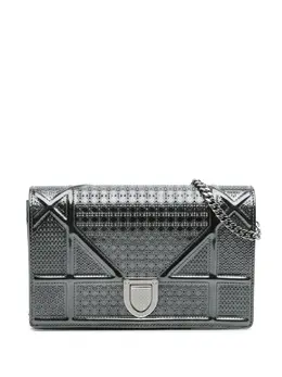 Christian Dior Pre-Owned: Серебристый кошелёк 