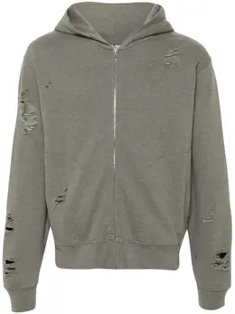 Acne Studios: Зелёная толстовка 