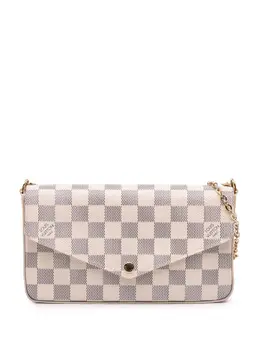 Louis Vuitton 2021-2025 Damier Azur Pochette Felicie crossbody bag 32422259