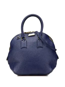 Burberry Pre-Owned: Голубая сумка 