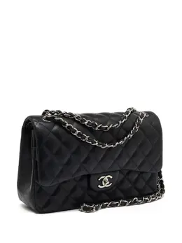 CHANEL Pre-Owned: Чёрная сумка 