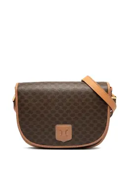 Celine Pre-Owned: Коричневая сумка через плечо 