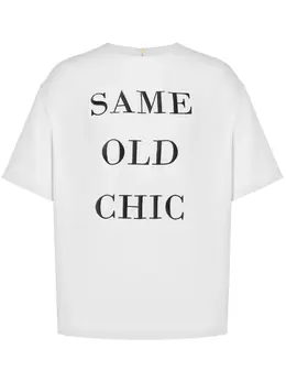 Moschino: Футболка с принтом 