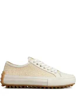 Tod's woven leather sneakers 30038012