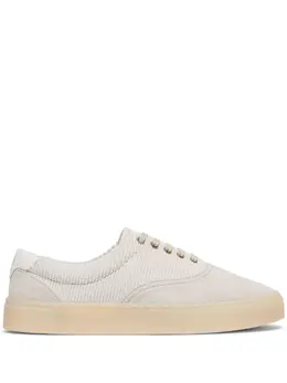 Brunello Cucinelli panelled suede sneakers 23689856