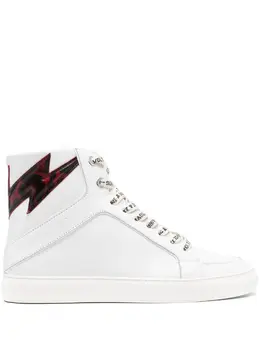 Zadig & Voltaire High Flash leather sneakers 20204274