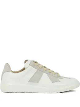 Maison Margiela leather panelled sneakers 30011853