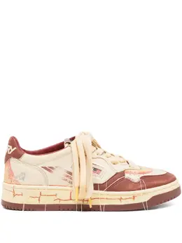 Autry: Бежевые кроссовки 