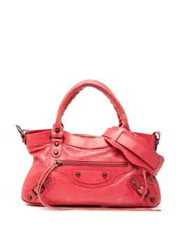 Balenciaga 2012 Lambskin Motocross Classic First satchel 32584712