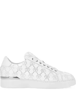 Philipp Plein Carson Monogram Strass sneakers 30095146