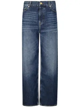 GANNI: Голубые джинсы 