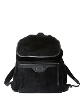 Balenciaga 2010s Rock suede backpack 32537577