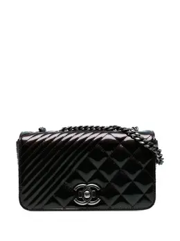 Chanel 2014-2015 Small Patent Coco Boy Flap shoulder bag 32601396