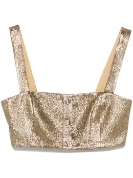 Self-Portrait: Жаккардовый топ 