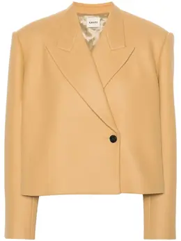 KHAITE: Коричневая куртка 