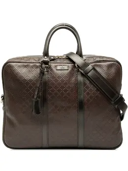 Gucci 2000-2015 Diamante Leather business bag 32473734