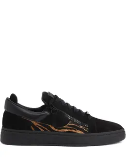 Giuseppe Zanotti GZ94 zebra-print lace-up sneakers 31972656