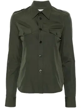 Saint Laurent: Военные рубашка 