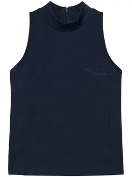 TWINSET: Топ без рукава 