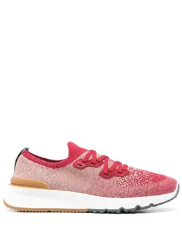 Brunello Cucinelli speckled low-top sneakers 19245180