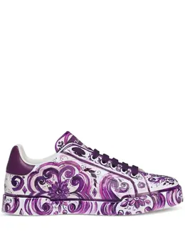 Dolce & Gabbana Maiolica-print sneakers 29689430