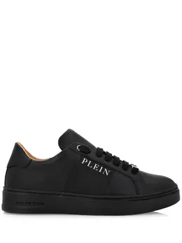 Philipp Plein logo-print nappa leather sneakers 23913827