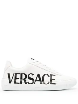 Versace Greca logo-print low-top sneakers 16260082