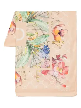 TWINSET: Бежевый шарф 