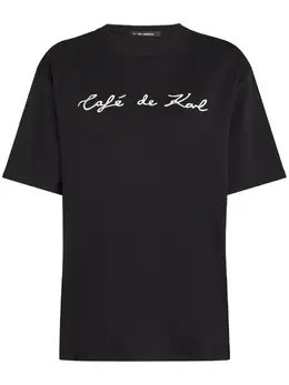 Karl Lagerfeld: Футболка оверсайз 