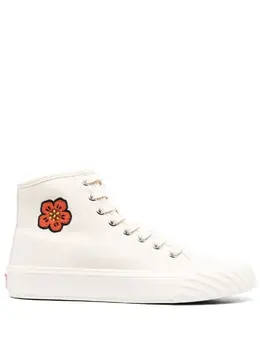 Kenzo embroidered-logo high-top sneakers 19605285