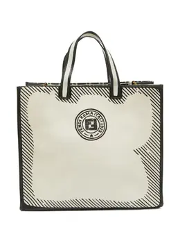 Fendi x Joshua Vides logo-print tote bag 30341711