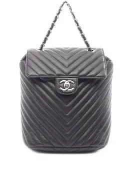 Chanel 2016-2017 Chevron Lambskin Urban Spirit backpack 32597052
