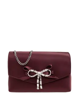 Jimmy Choo mini bow-detail shoulder bag 32493381