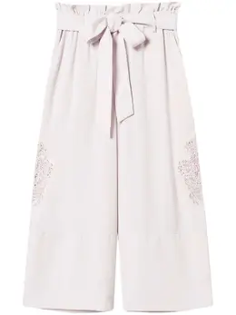 TWINSET: Розовые брюки 