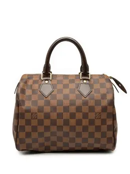 Louis Vuitton 2010 Damier Ebene Speedy 25 boston bag 32573093