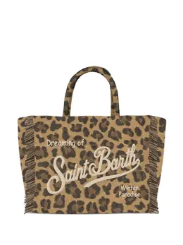 Mc2 Saint Barth leopard-print tote bag 32510908