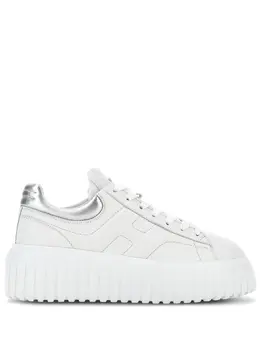 Hogan H-Stripes lace-up leather sneakers 23526187