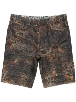 Acne Studios: Коричневые шорты 