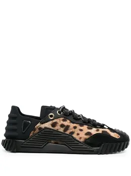 Dolce & Gabbana leopard panel low-top sneakers 16422109