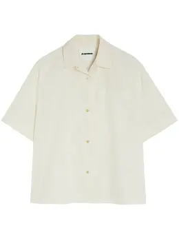 Jil Sander: Рубашка с коротким рукавом 